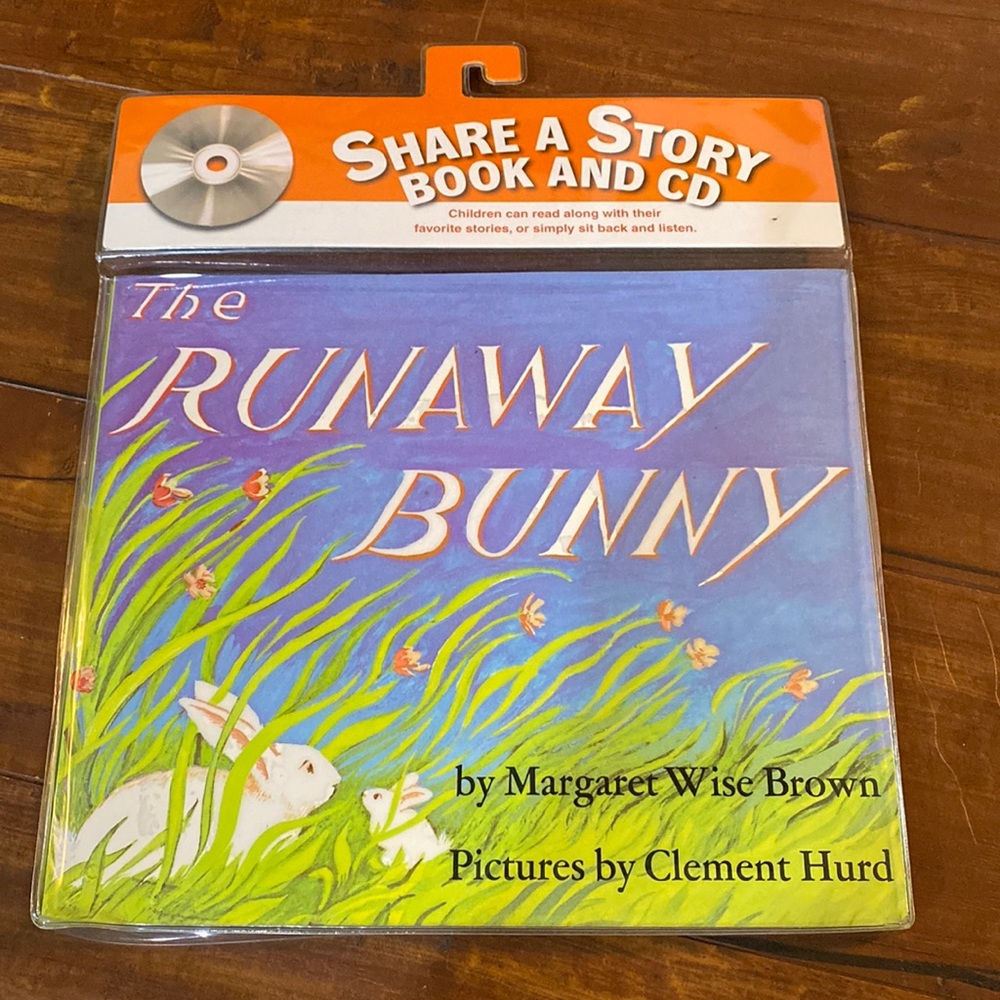The Run Away Bunny book‎ and audio CD set